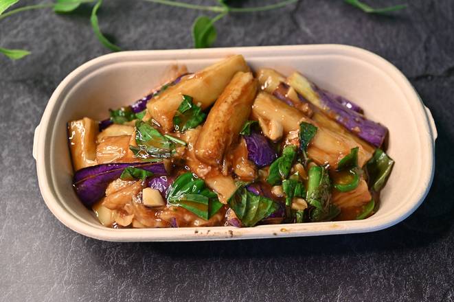 Order Basil Stew w/ Eggplant food online from Golden Box Express store, Lake Forest on bringmethat.com