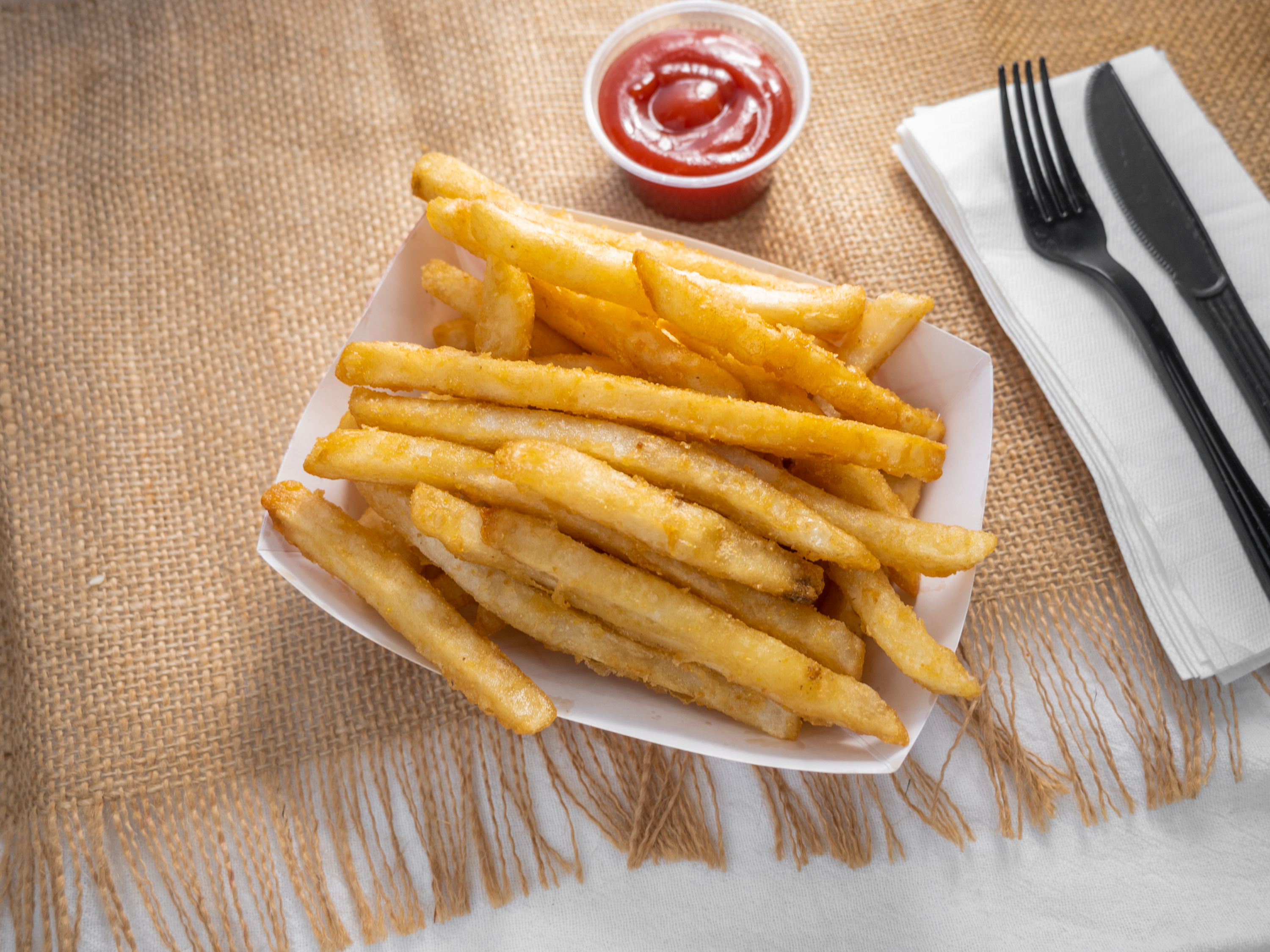 Order French Fries food online from Vito's Pizza & Grill store, Philadelphia on bringmethat.com