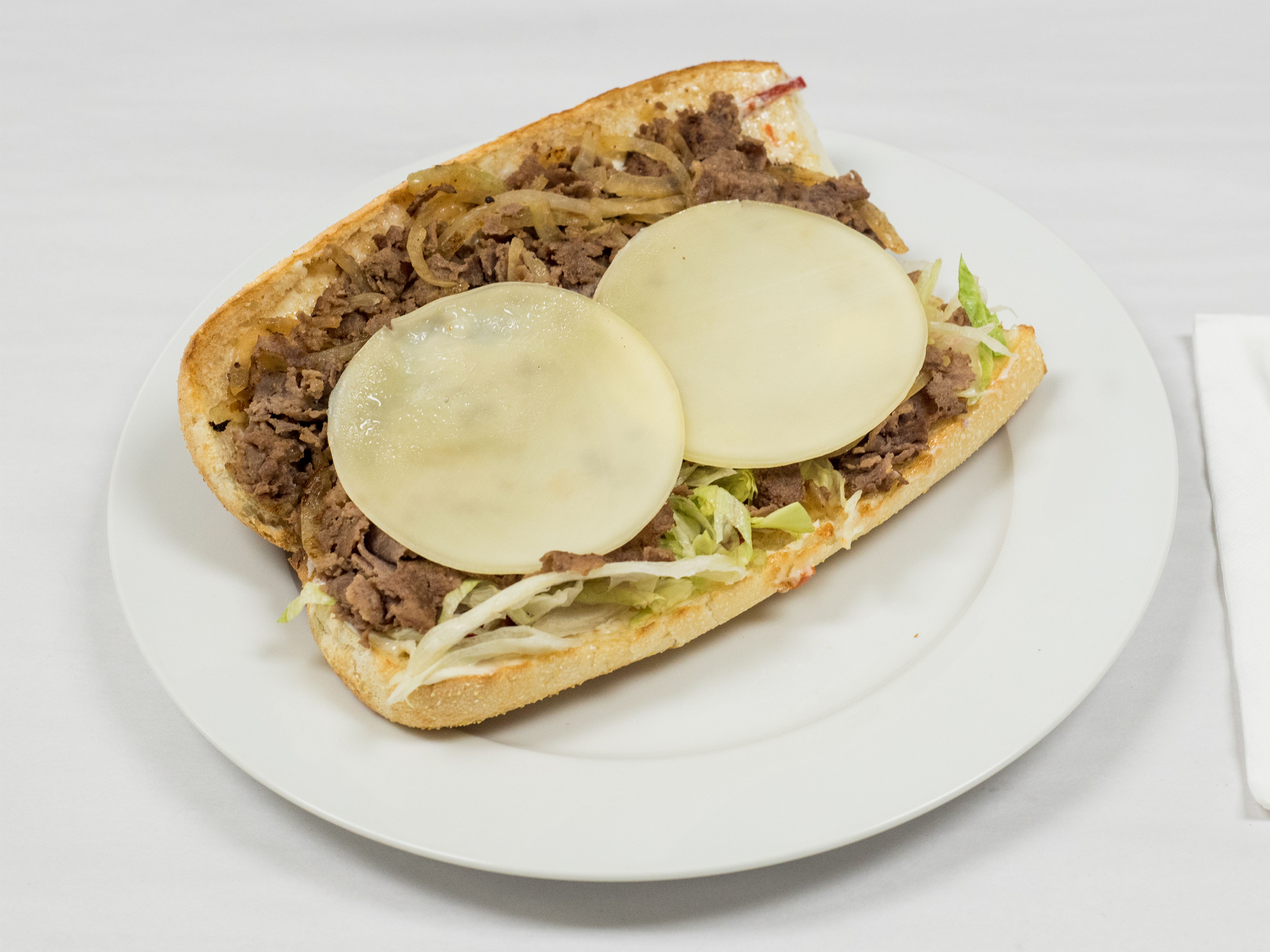 Order Cheesesteak Sub food online from Pizza Wings & More store, Reisterstown on bringmethat.com