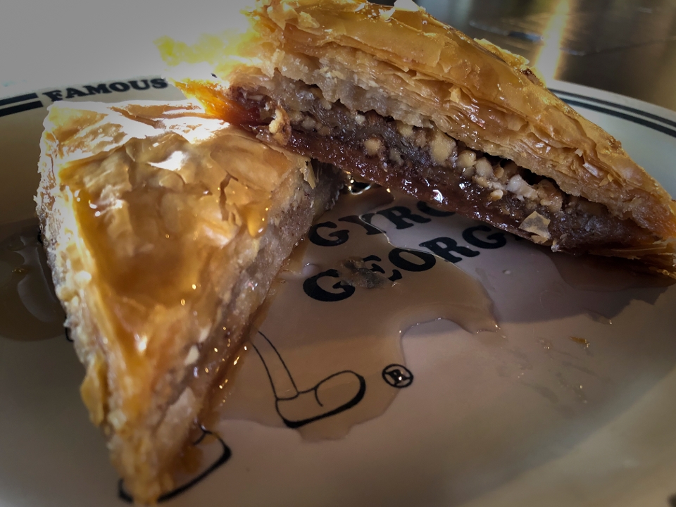 Order Baklava food online from Famous Gyro George store, Maple Heights on bringmethat.com