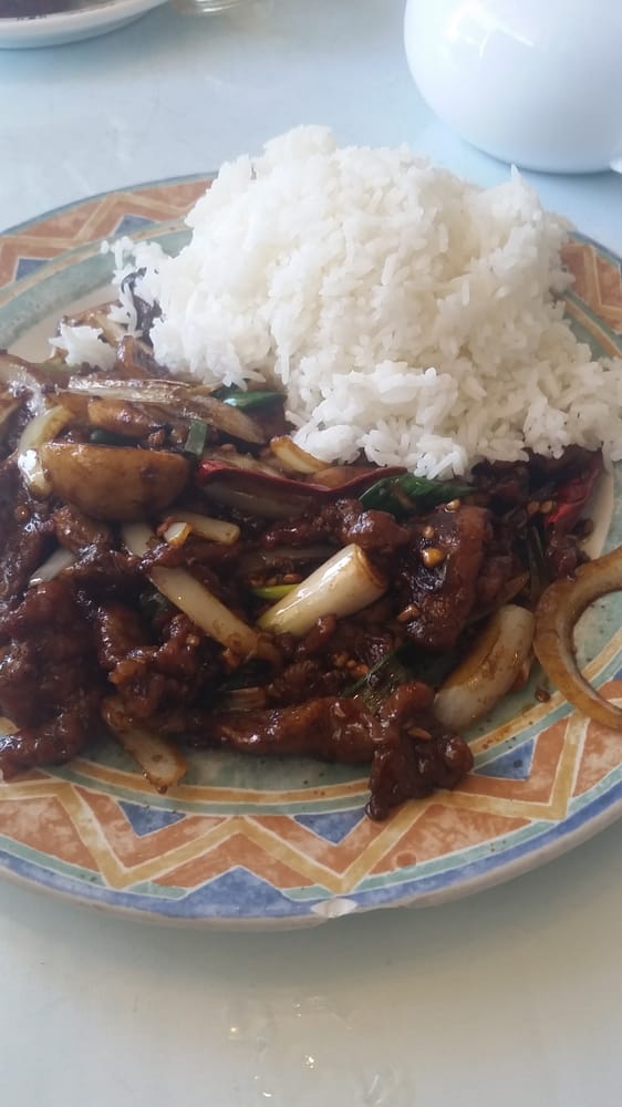 Order 2. Mongolian Beef food online from Jade Cafe store, San Francisco on bringmethat.com