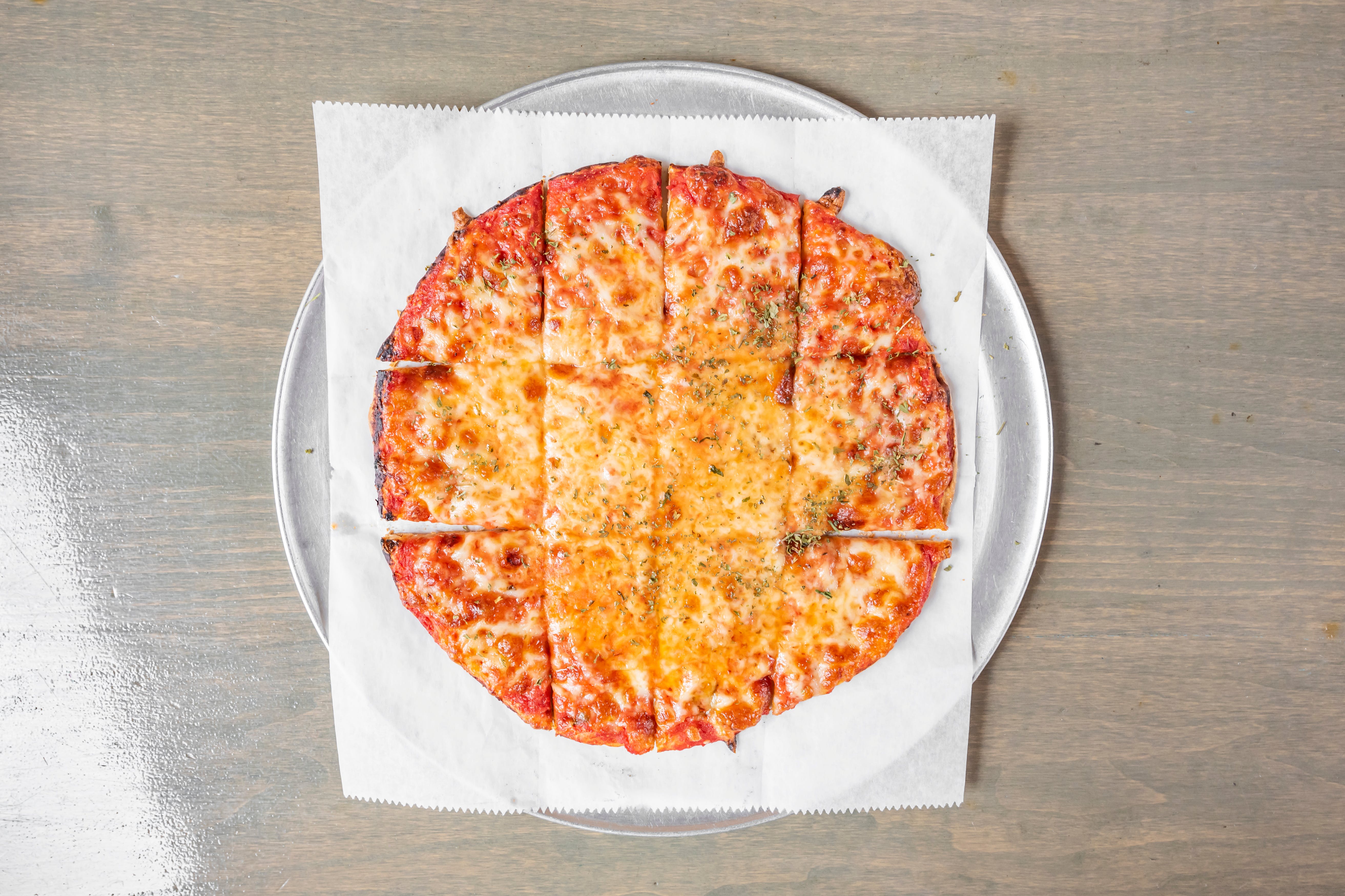 Order Plain Cheese Pizza - 7'' food online from Ash & Em store, Columbus on bringmethat.com
