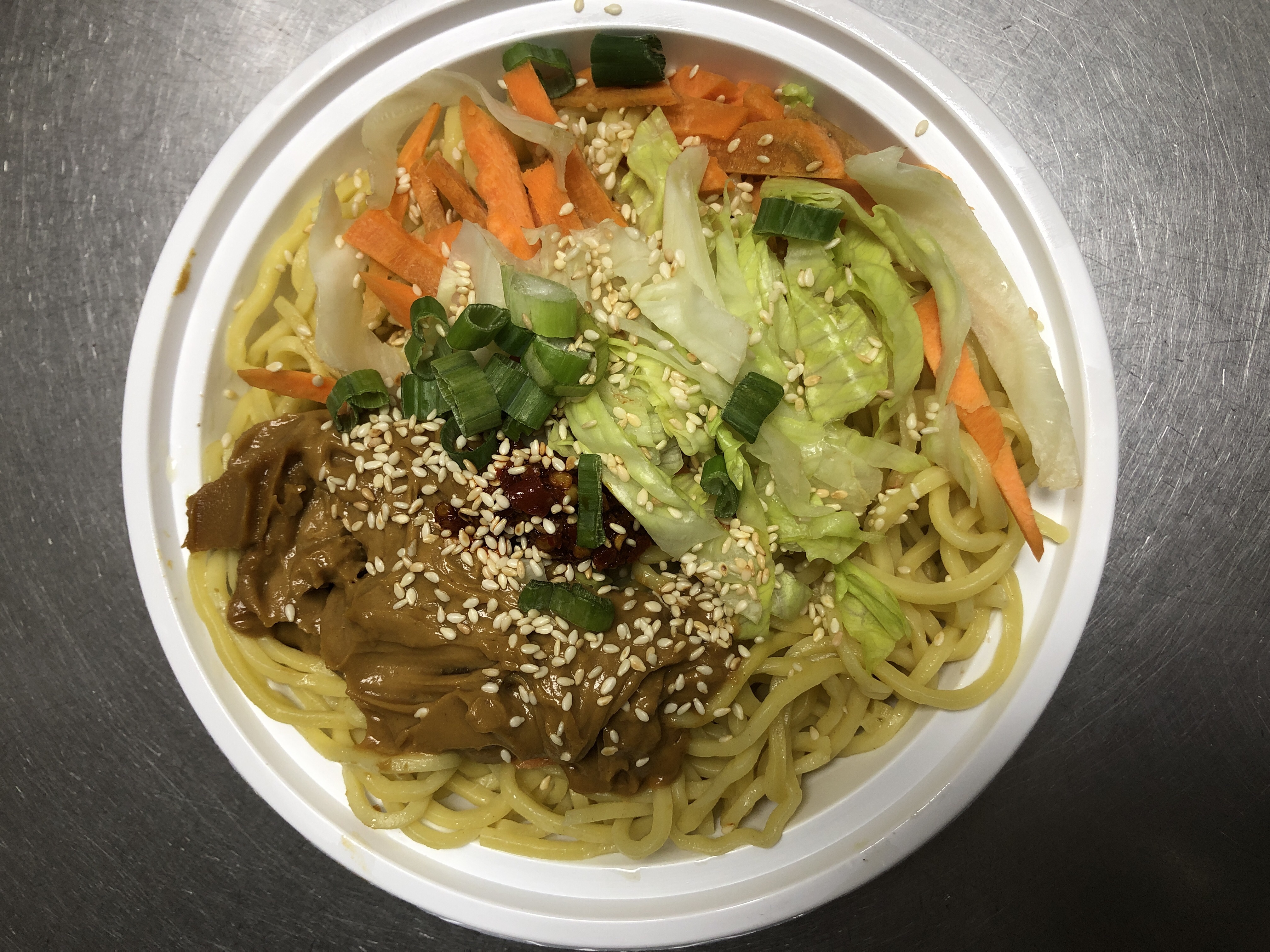 Order 18. Cold Noodles with Sesame Sauce food online from Fortune East store, Garden City Park on bringmethat.com