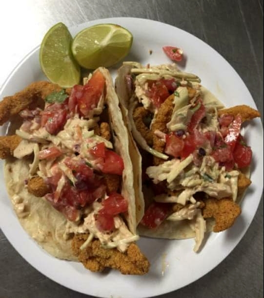 Order Catfish Tacos food online from Kristos store, Madison on bringmethat.com