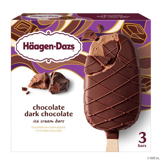 Order Haagen-Dazs Chocolate Dark Chocolate Ice Cream Bars, 3ct food online from Cvs store, Killeen on bringmethat.com