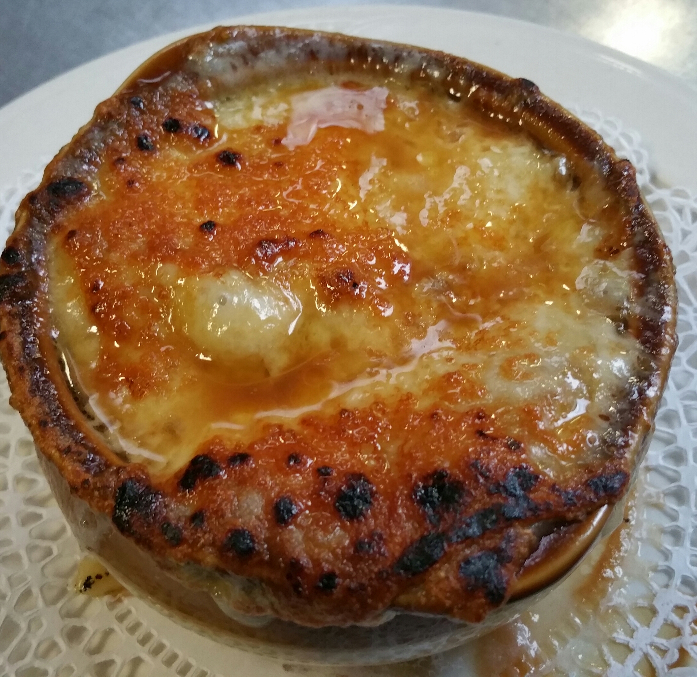 Order French Onion Soup food online from Tartine store, New York on bringmethat.com