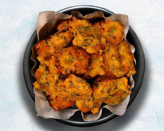 Order Assorted Vegetarian Fritters food online from Curry Spoon store, Dulles Town Center on bringmethat.com