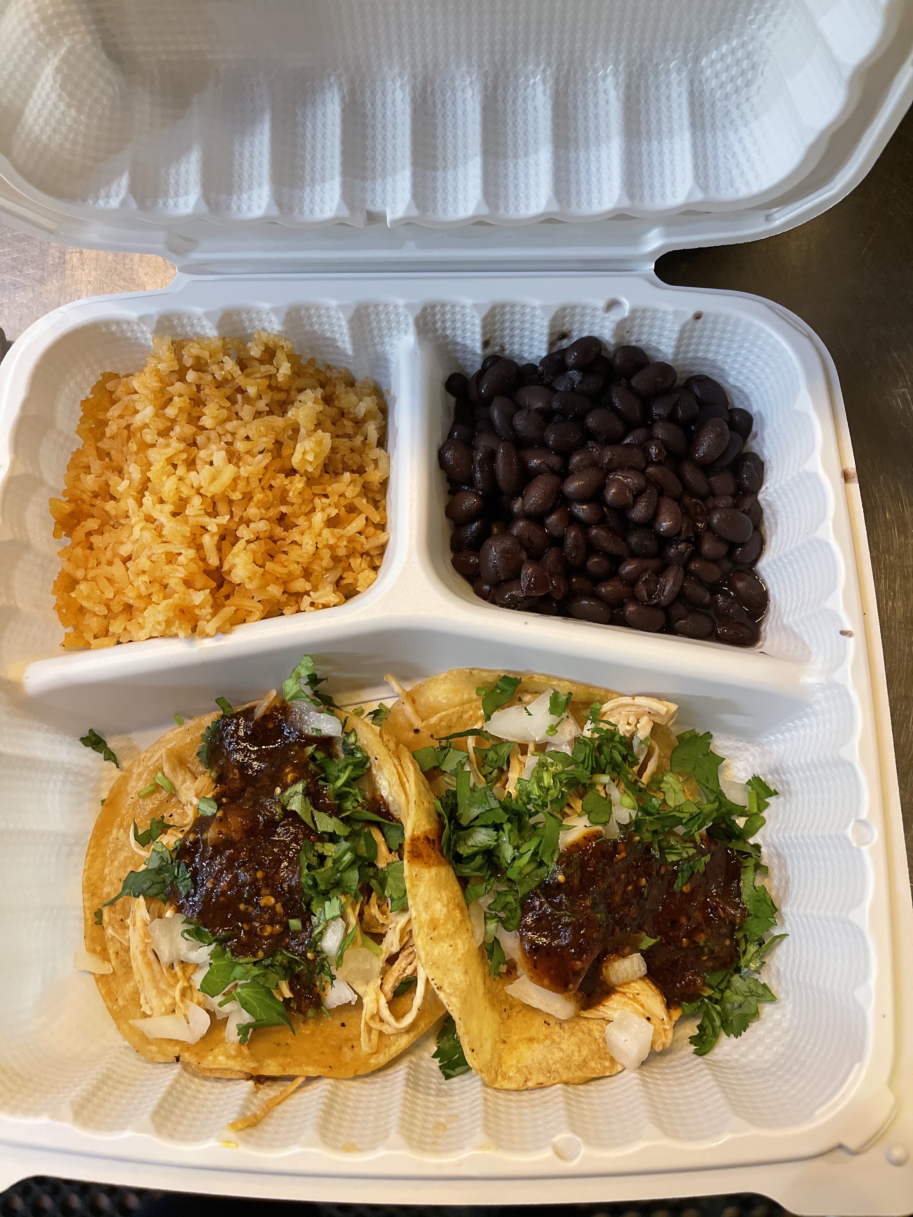 Order Taco Plate food online from Taco Boys store, San Francisco on bringmethat.com