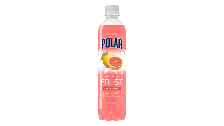 Order Polar Beverages Frost Sparkling Water, Pink Grapefruit food online from Aldan Sunoco store, Aldan on bringmethat.com