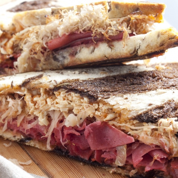 Order The Vegan Reuben (V) food online from Locali Conscious Convenience - Hollywood store, Los Angeles on bringmethat.com