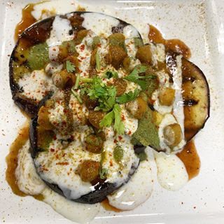Order Eggplant Chat food online from Southern Spice store, New Hyde Park on bringmethat.com