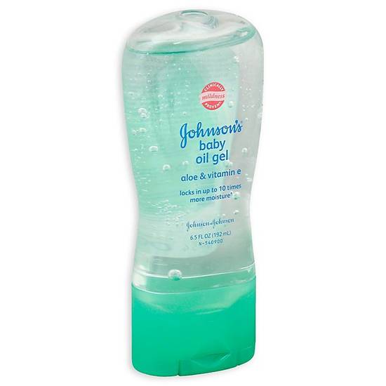 Order Johnson & Johnson® Aloe and Vitamin E 6.5 oz. Baby Oil Gel food online from Bed Bath & Beyond store, St. Peters on bringmethat.com