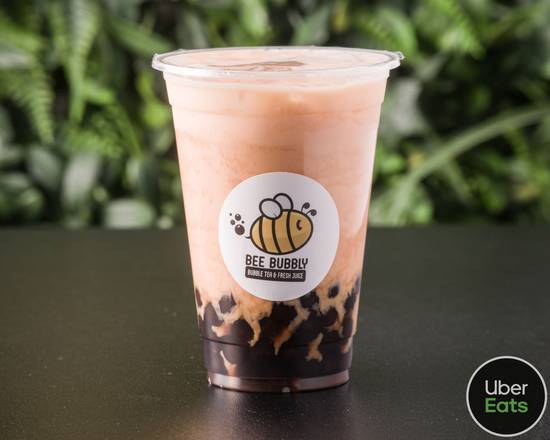 Order Papaya Milk Tea food online from Bee bubbly boba and juice store, Hilliard on bringmethat.com