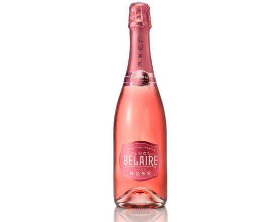 Order Luc Belaire Luxe Rose, 750mL sparkling wine (12.5% ABV) food online from Fastrip store, Bakersfield on bringmethat.com
