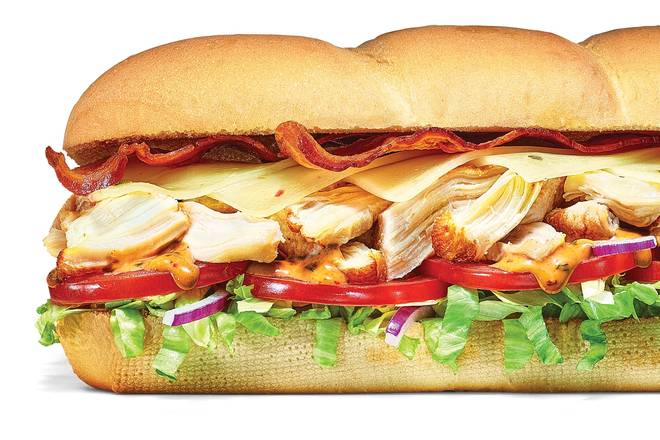Order Baja Chicken & Bacon Footlong Pro food online from Subway store, Crystal Lake on bringmethat.com