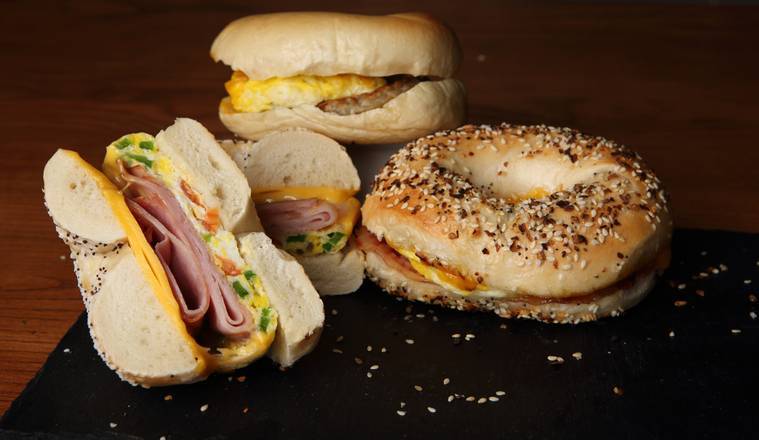 Order Eggel with Cheese Sandwich food online from Barry Bagels store, Toledo on bringmethat.com
