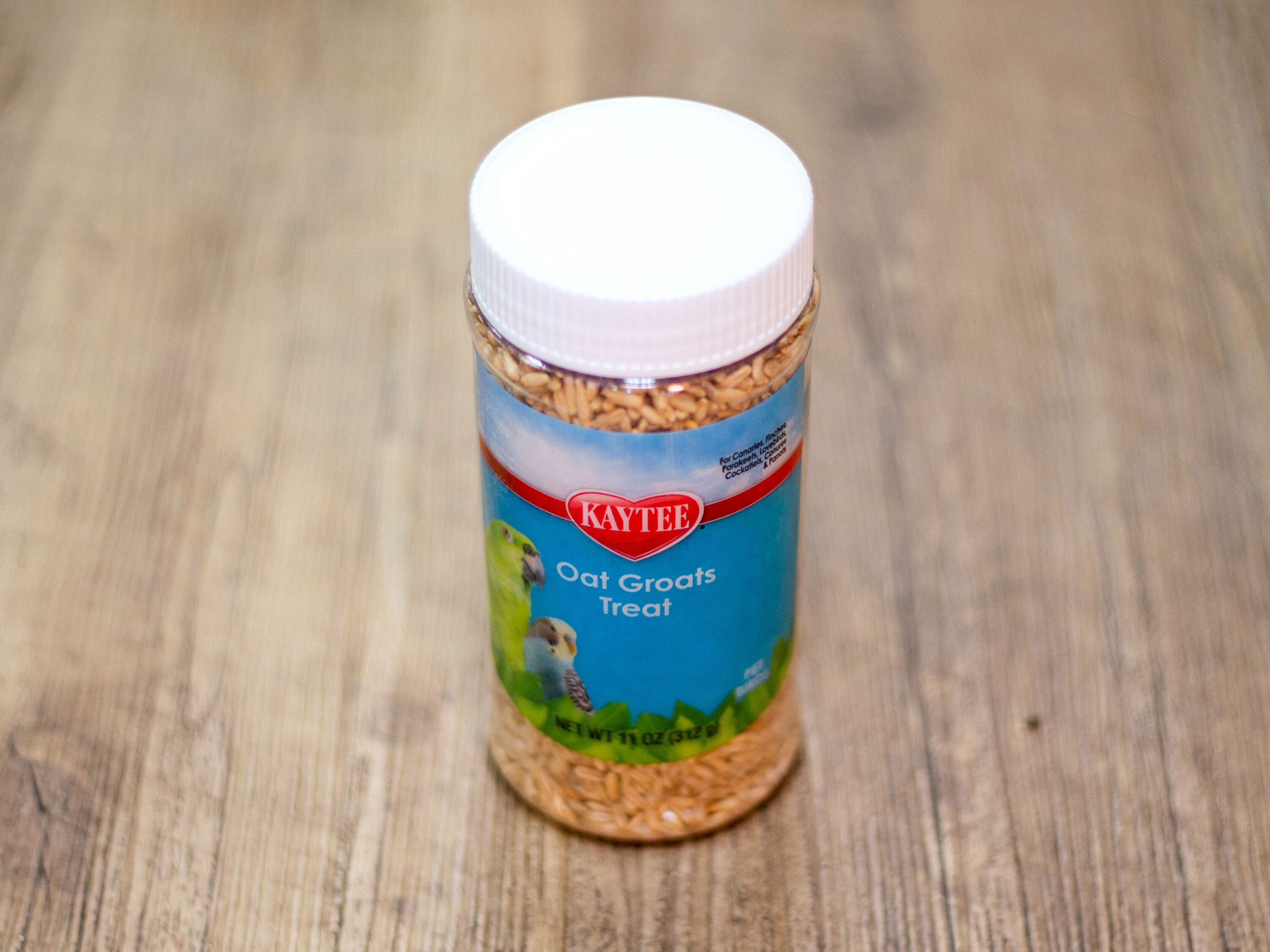 Order Central Garden and Pet - Kaytee Forti Diet Oat Groats Treat Jar 11 oz. food online from Park Pet Shop store, Chicago on bringmethat.com