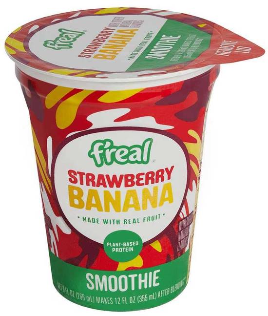Order freal strawberry banana smoothie  food online from Exxon Food Mart store, Port Huron on bringmethat.com