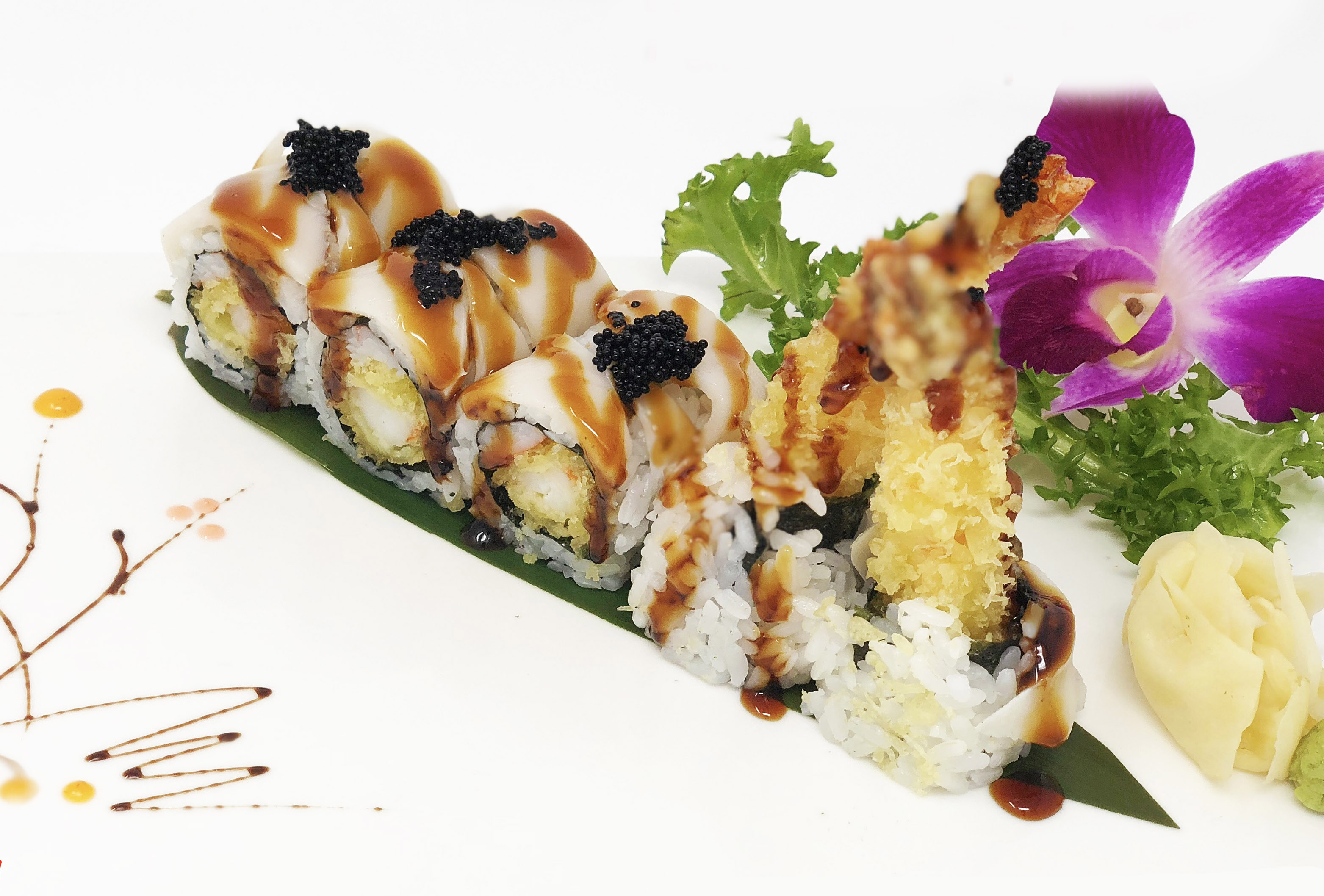 Order Panda Roll food online from Izumi Japanese Restaurant store, Youngstown on bringmethat.com