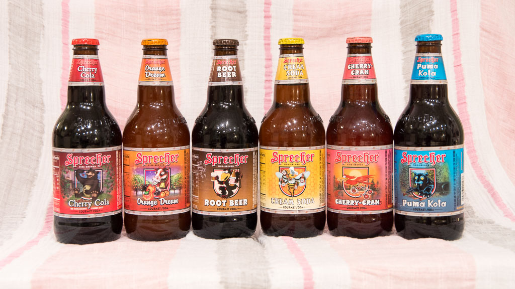 Order Sprecher Fire-Brewed Soda food online from Ginger Bowls store, Columbus on bringmethat.com