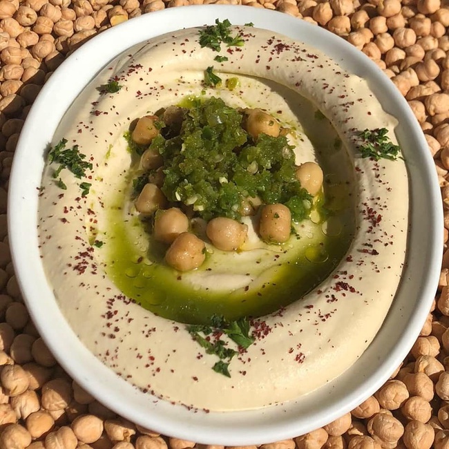 Order Hummus (Small) food online from Crave Kabob store, Chicago on bringmethat.com
