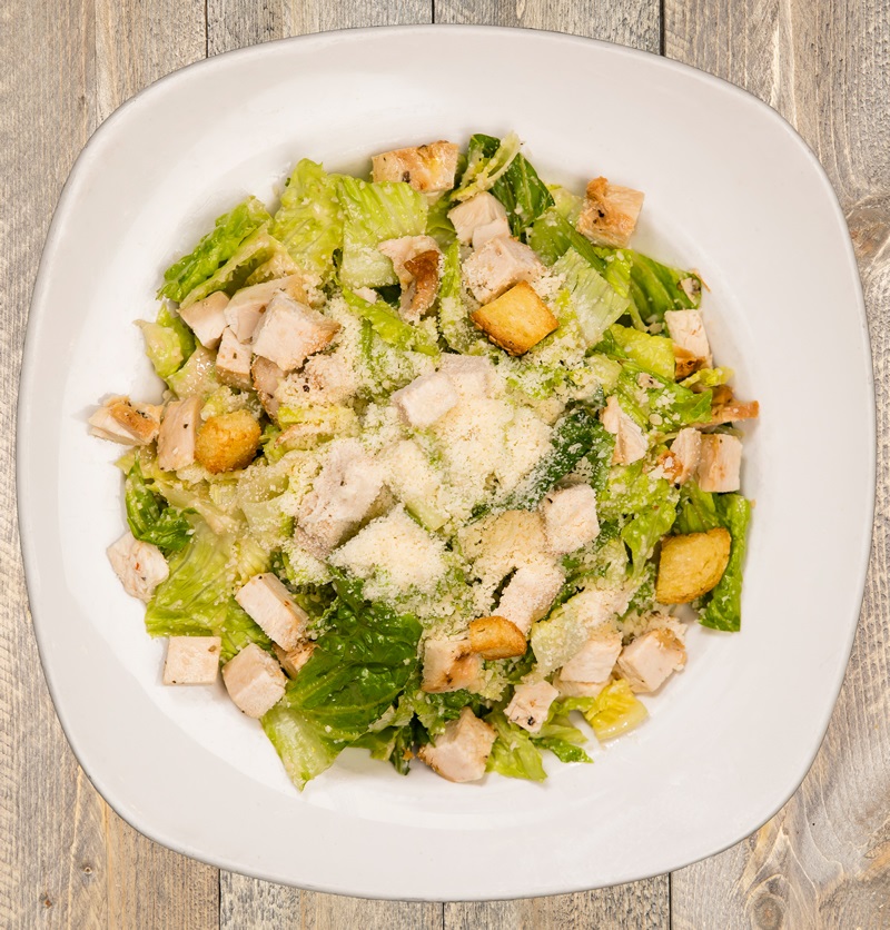 Order Chicken Caesar Salad food online from Spin! Neapolitan Pizza store, Overland Park on bringmethat.com