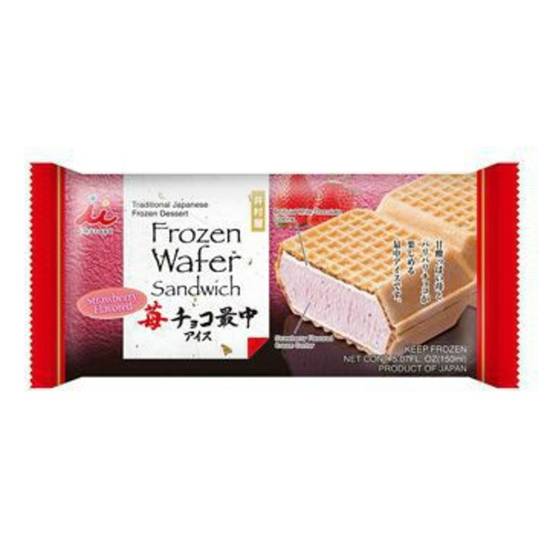 Order Frozen Wafer Sandwich - Strawberry food online from IV Deli Mart store, Goleta on bringmethat.com