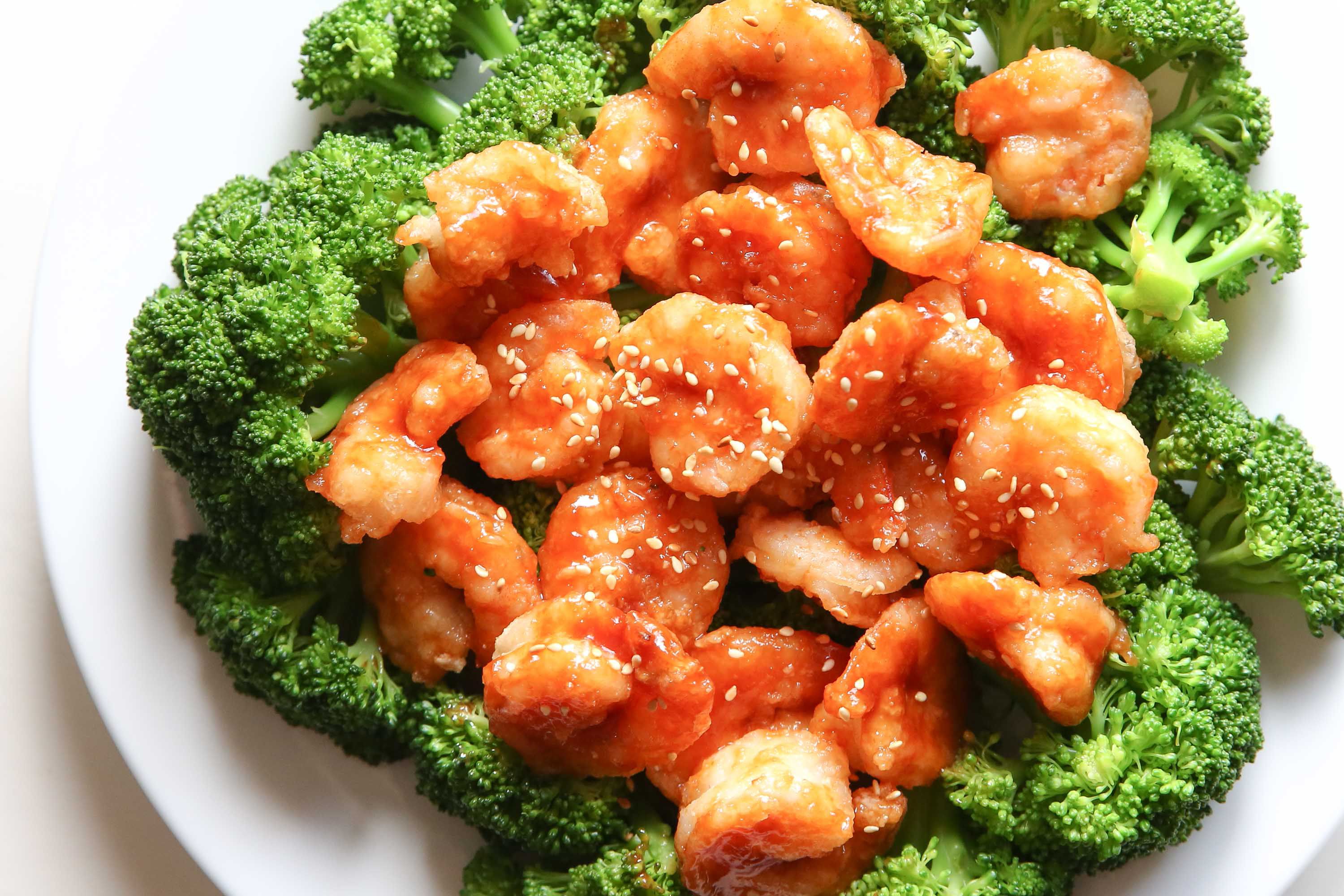 Order H4. General Tso's Shrimp food online from Great Wall Restaurant store, Flushing on bringmethat.com