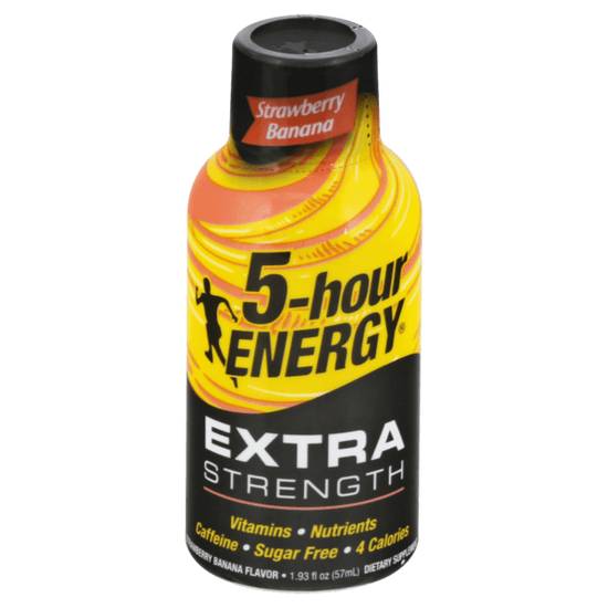 Order 5 Hour Energy Extra Strawberry Banana 1.93oz food online from Casey store, Xenia on bringmethat.com