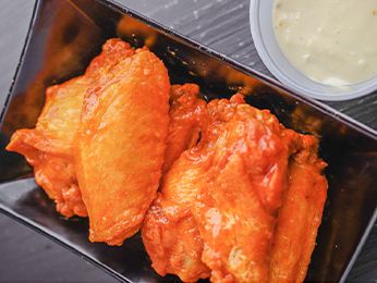 Order Wings food online from Rock City Pizza store, Allston on bringmethat.com