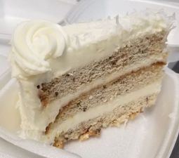 Order Italian Cream Cake food online from Dan Pizza Co store, Webster on bringmethat.com