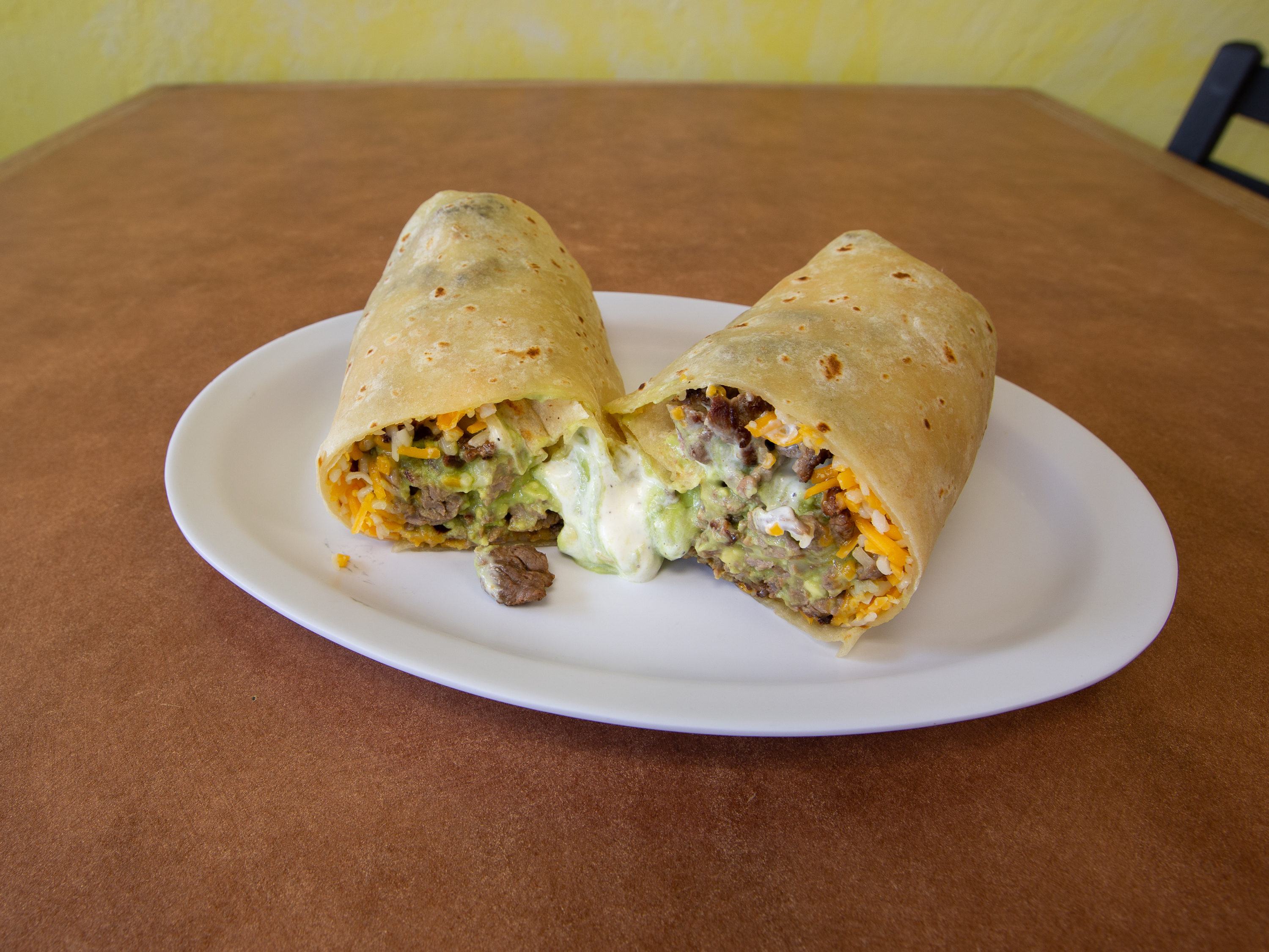 Order Burrito Surf and Turf food online from Mauricio Mexican & Seafood store, San Diego on bringmethat.com