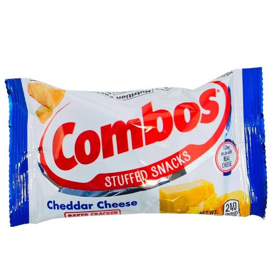 Order Combos Cheddar Cheese Cracker Baked Snacks food online from Exxon Food Mart store, Port Huron on bringmethat.com