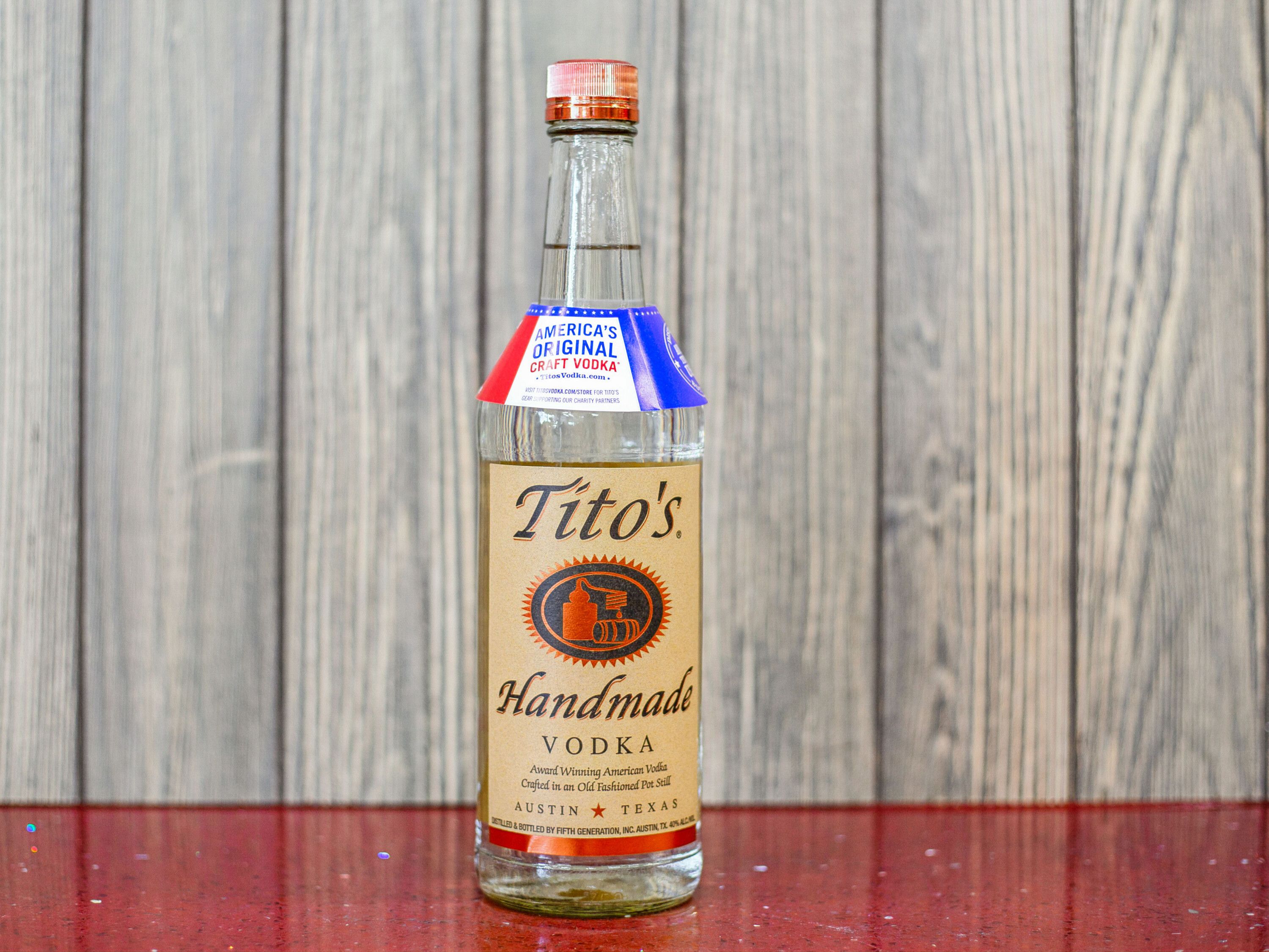 Order Tito's Vodka  food online from Armanetti Wine & Liquor store, Rolling Meadows on bringmethat.com