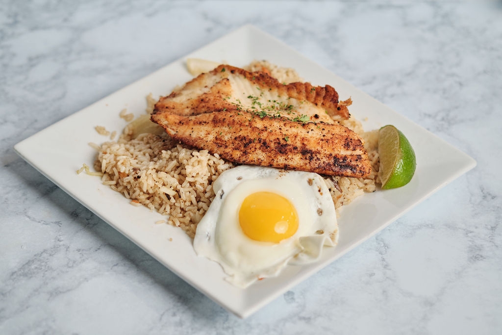 Order Tilapia/Southeast Rice food online from Orchid City Fusion Cafe store, Arlington on bringmethat.com