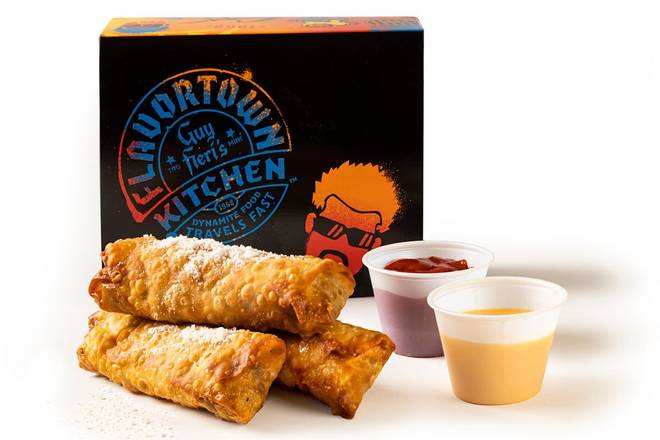 Order S-M-Cheesesteak Egg Rolls food online from Guy Fieri Flavortown Kitchen store, Christiana on bringmethat.com