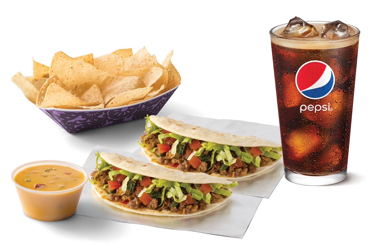 Order 7. Beyond Meat Taco Combo® food online from Taco Cabana store, Houston on bringmethat.com