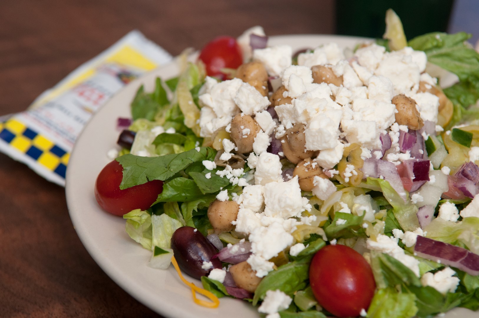Order Greek Salad Regular food online from Skyline Chili store, Cincinnati on bringmethat.com