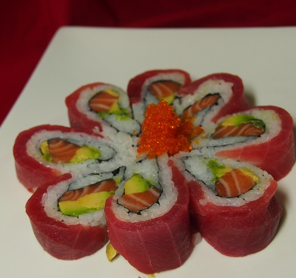 Order Cherry Blossom Roll food online from Joy Sushi store, Mountain View on bringmethat.com