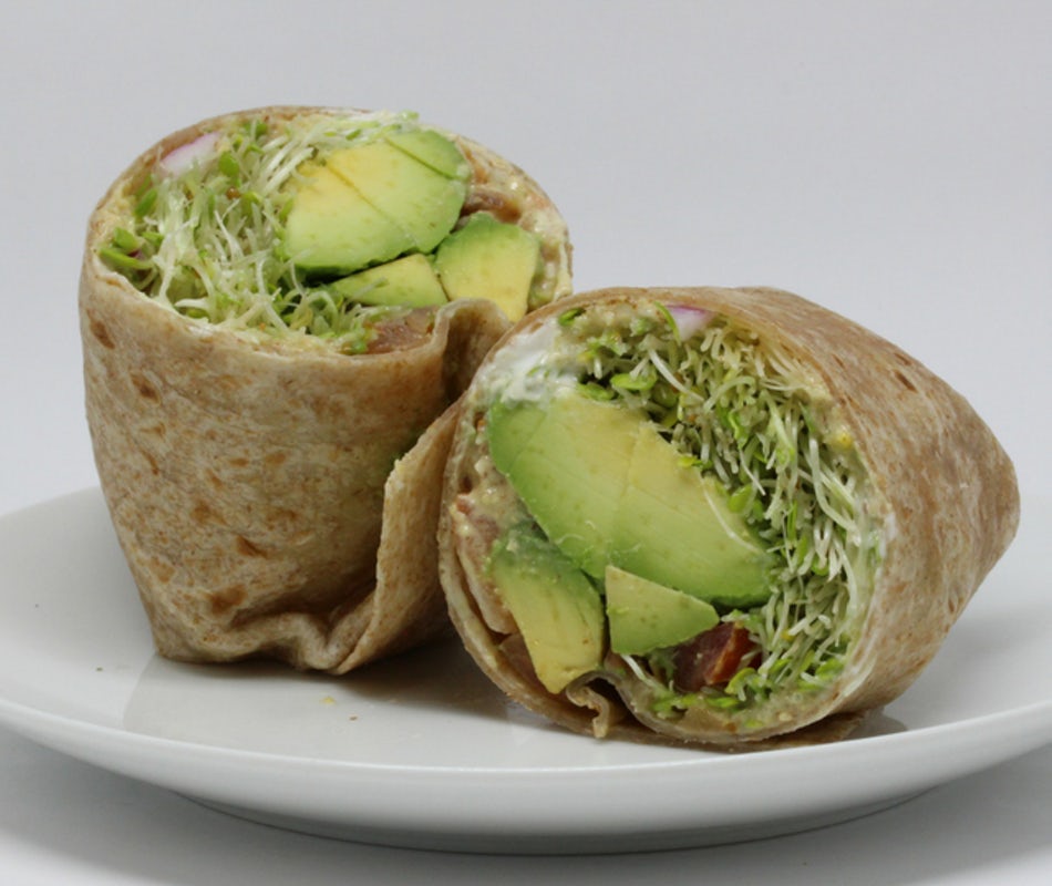 Order Avocado Wrap or Sandwich food online from Down To Earth store, Kapolei on bringmethat.com