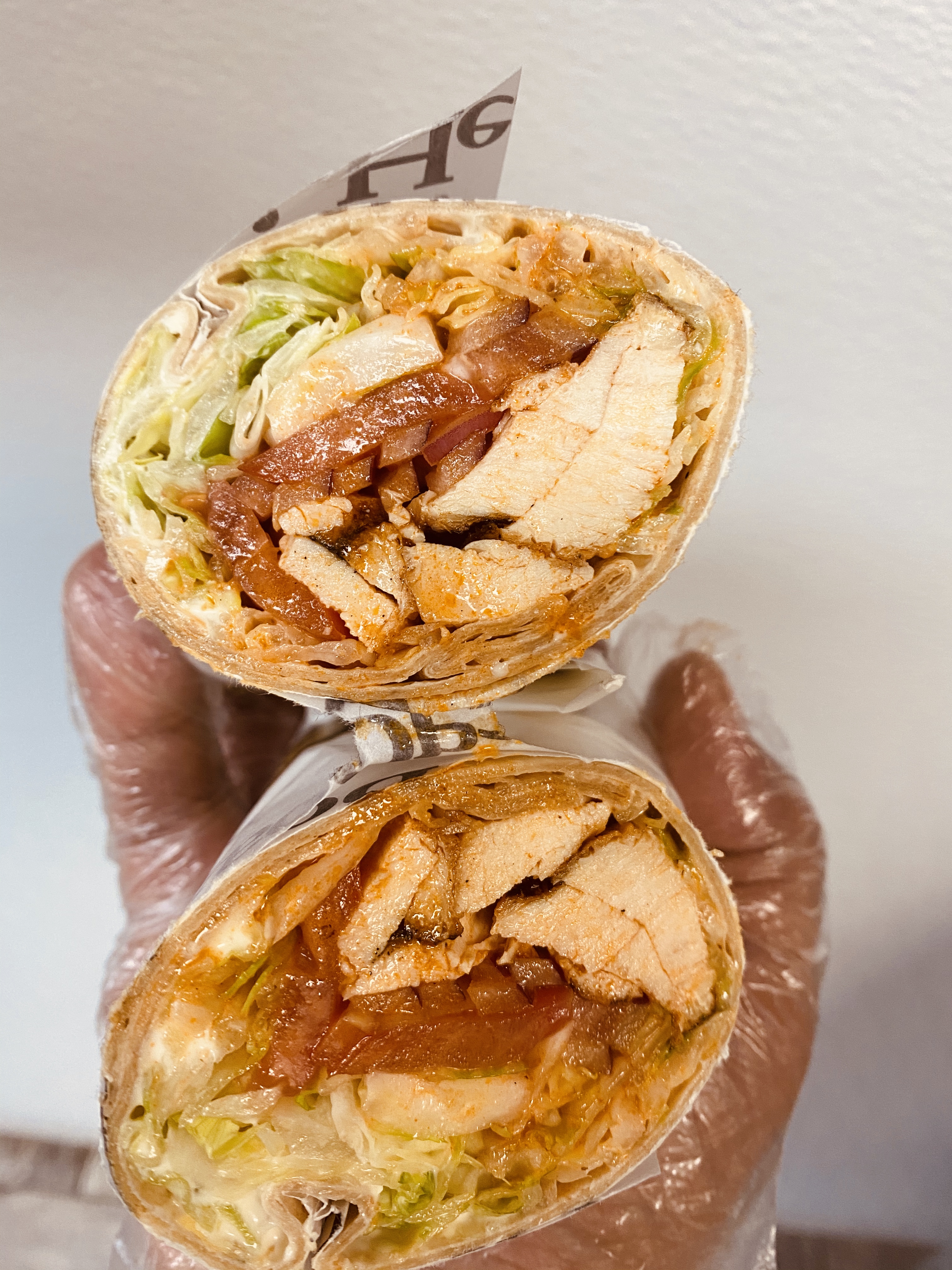 Order Buffalo Chicken Wrap Meal (small bag Chips & can soda) food online from Sub Master store, Hoboken on bringmethat.com