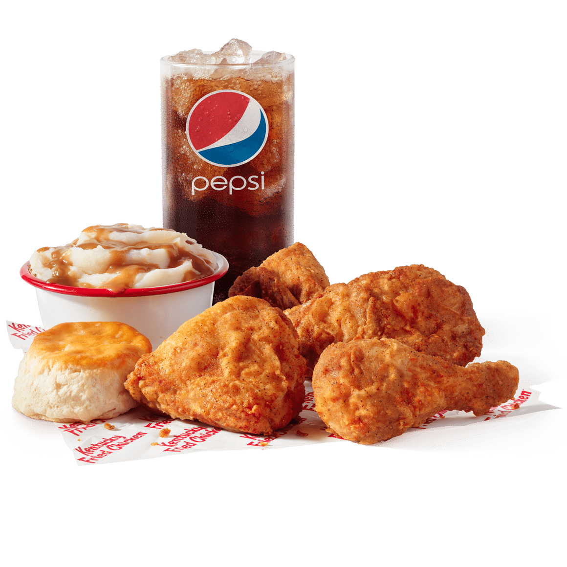 Order 4 pc. Chicken Combo food online from Kfc store, Fairbanks on bringmethat.com