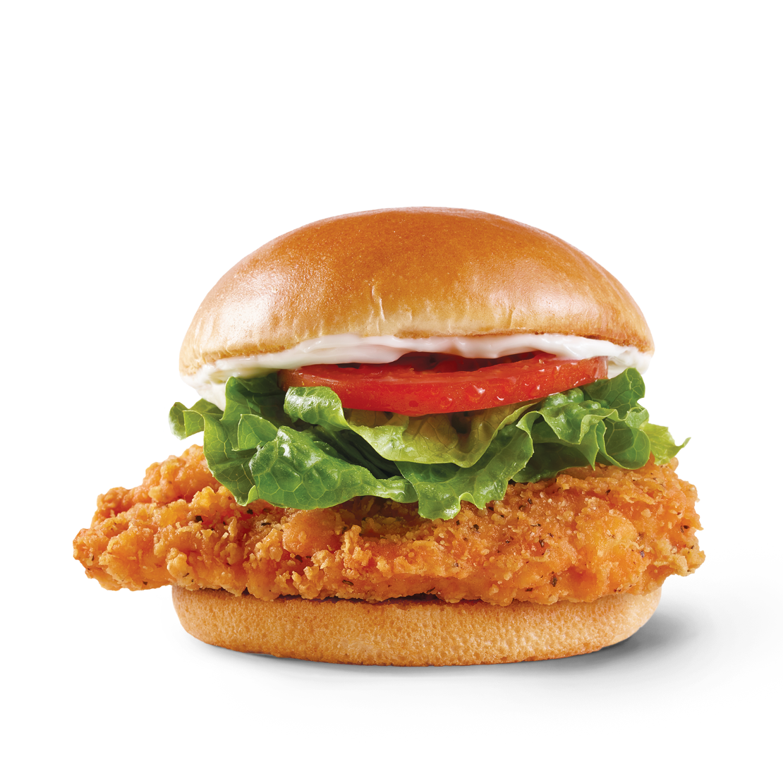 Order Spicy Chicken Sandwich food online from Wendy store, Green Cove Springs on bringmethat.com