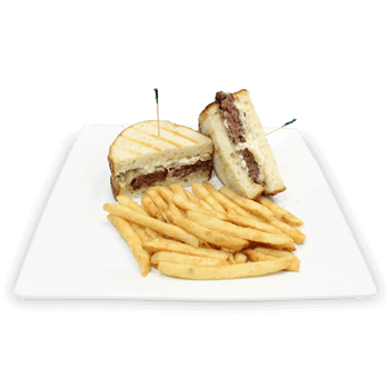 Order Cheeseburger Panini food online from Nonna Rosa Jeffersonville store, Eagleville on bringmethat.com