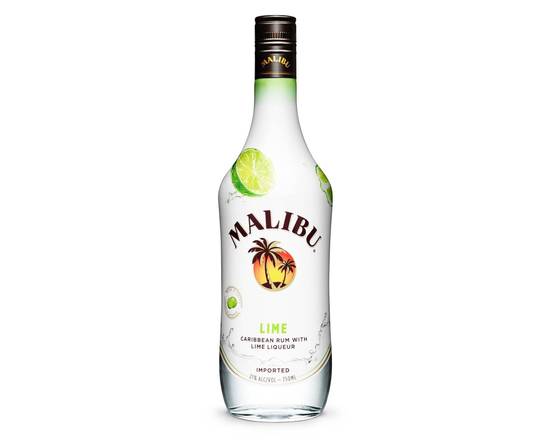 Order Malibu, Lime Caribbean Rum · 1 L food online from House Of Wine store, New Rochelle on bringmethat.com