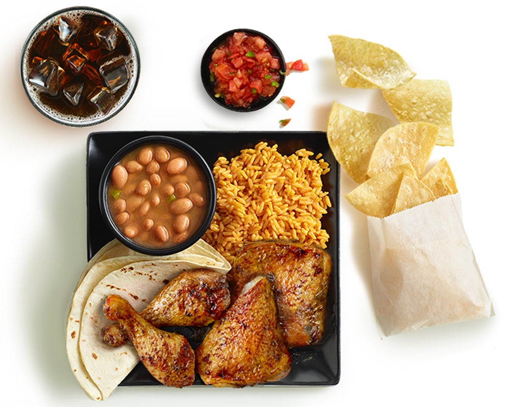 Order 4pc Fire-Grilled Chicken Combo food online from El Pollo Loco store, Downey on bringmethat.com