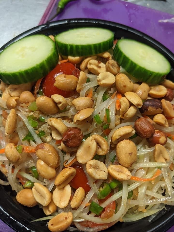 Order Papaya Salad food online from Roma Thai & Burmese Cuisine store, Buffalo on bringmethat.com