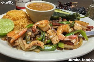 Order Jumbo Jambo food online from El Querreque Grill store, Laredo on bringmethat.com