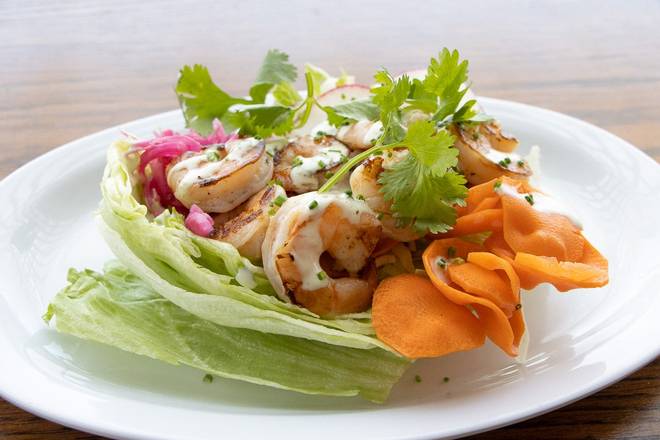 Order Lettuce Wrapped Shrimp food online from Slapfish store, Sandy on bringmethat.com