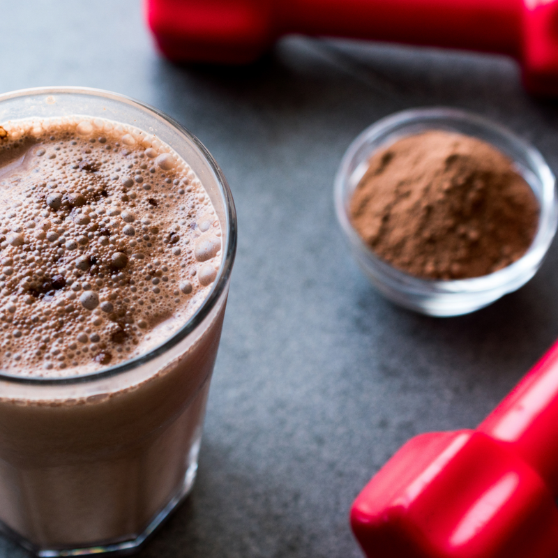 Order Chocolate Shake food online from Muscle Maker Grill store, New York on bringmethat.com
